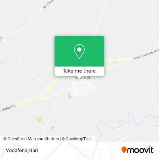 Vodafone map