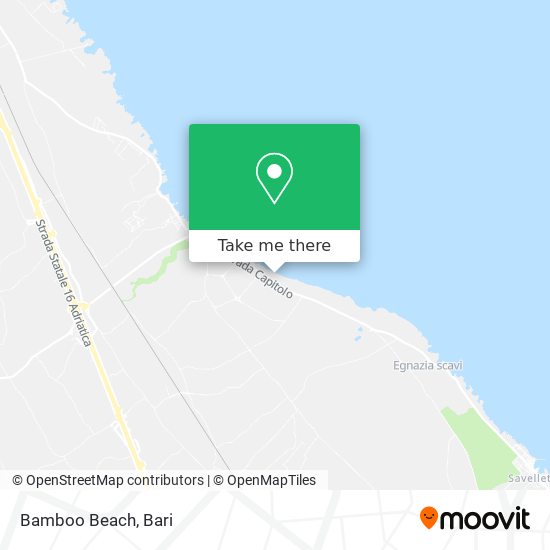 Bamboo Beach map