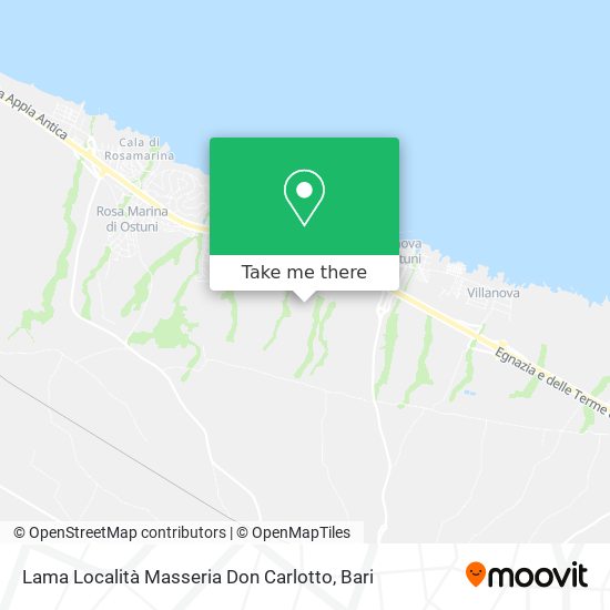 Lama Località Masseria Don Carlotto map