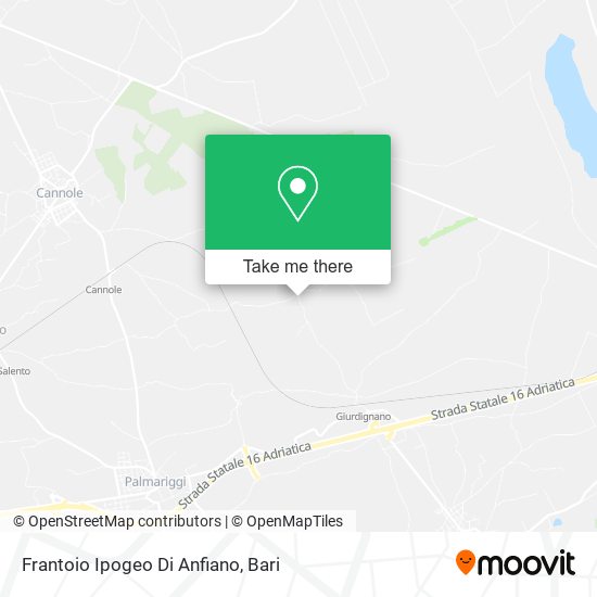 Frantoio Ipogeo Di Anfiano map