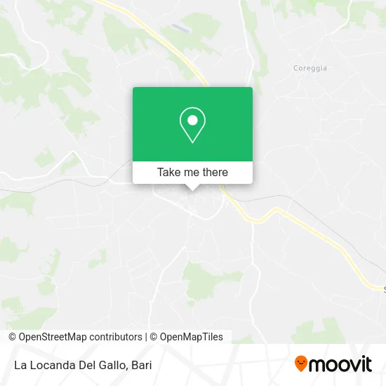 La Locanda Del Gallo map
