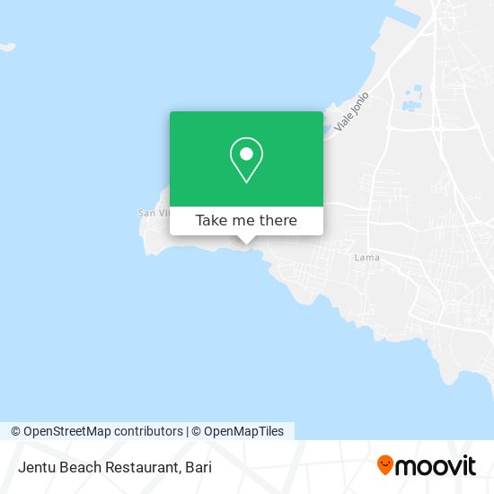 Jentu Beach Restaurant map