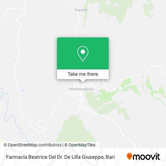 Farmacia Beatrice Del Dr. De Lilla Giuseppe map