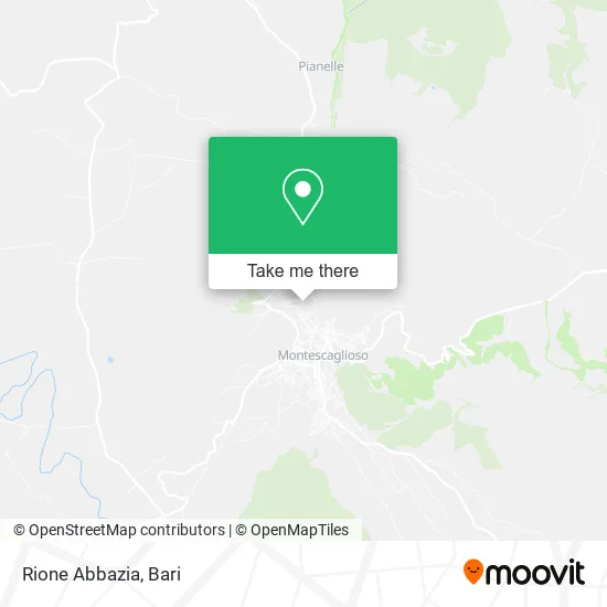 Abbazia District map