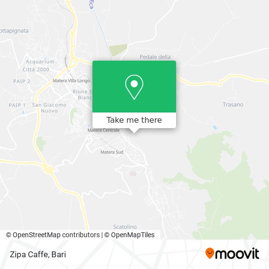 Zipa Caffe map