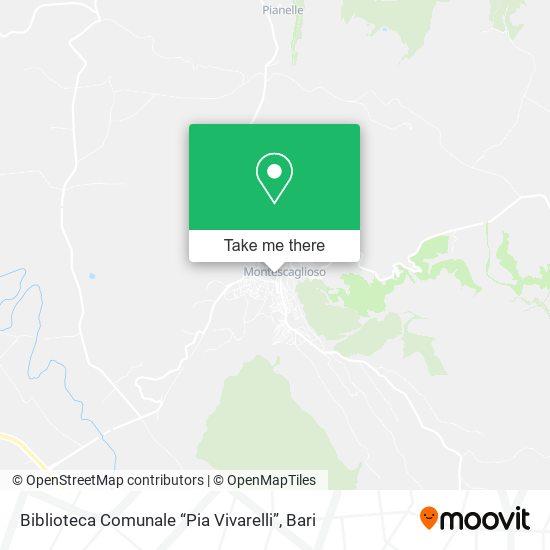 Biblioteca Comunale “Pia Vivarelli” map