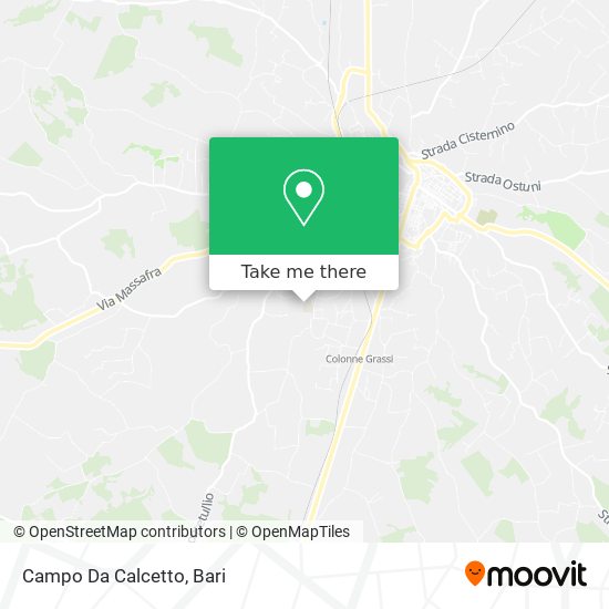 Campo Da Calcetto map