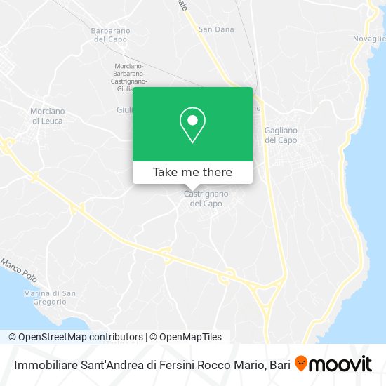 Immobiliare Sant'Andrea di Fersini Rocco Mario map