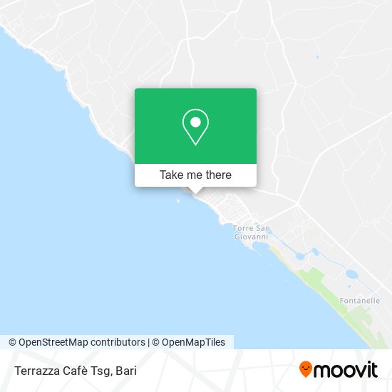 Terrazza Cafè Tsg map