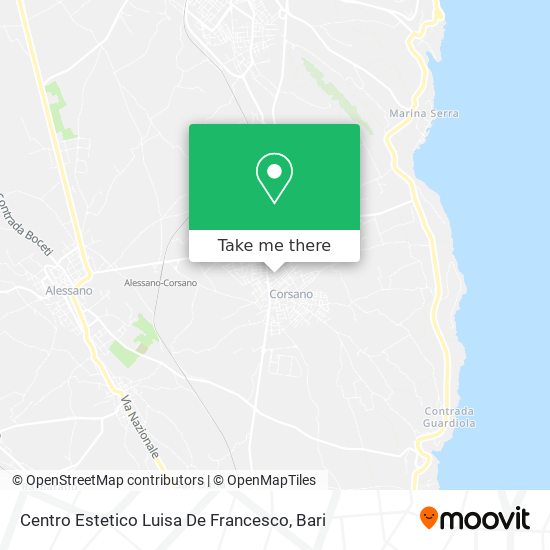 Centro Estetico Luisa De Francesco map