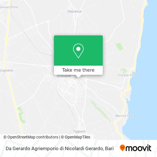Da Gerardo Agriemporio di Nicolardi Gerardo map