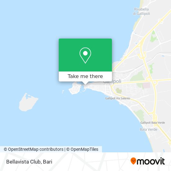 Bellavista Club map