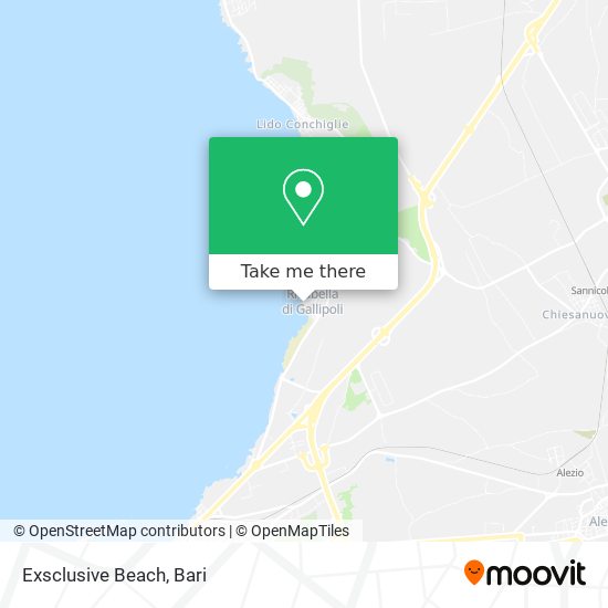 Exsclusive Beach map