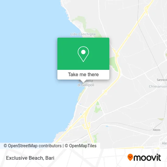 Exclusive Beach map