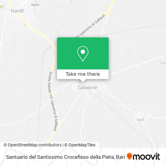 Santuario del Santissimo Crocefisso della Pieta map