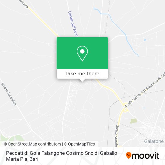 Peccati di Gola Falangone Cosimo Snc di Gaballo Maria Pia map