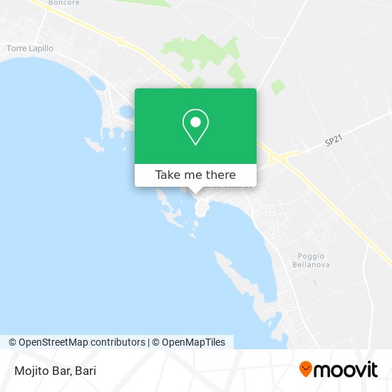 Mojito Bar map