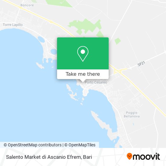 Salento Market di Ascanio Efrem map