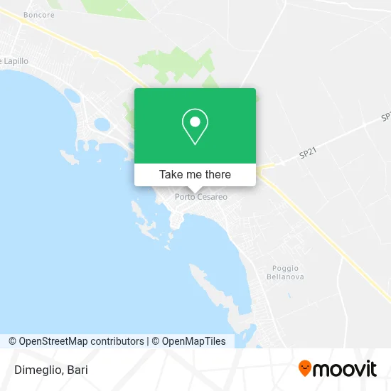 Dimeglio map