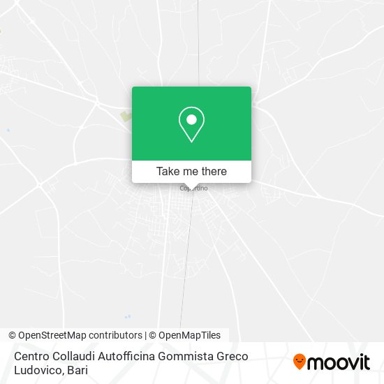 Centro Collaudi Autofficina Gommista Greco Ludovico map