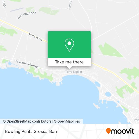 Bowling Punta Grossa map