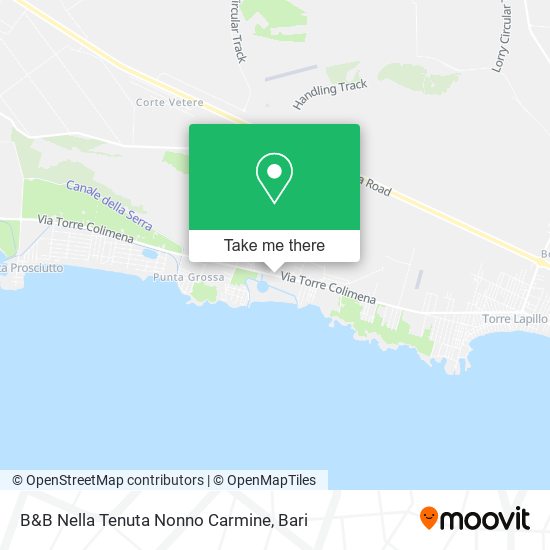B&B Nella Tenuta Nonno Carmine map