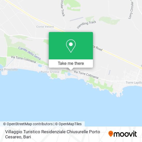 Villaggio Turistico Residenziale Chiusurelle Porto Cesareo map