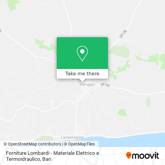 Forniture Lombardi - Materiale Elettrico e Termoidraulico map