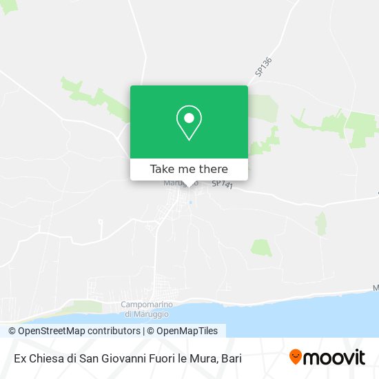 Ex Chiesa di San Giovanni Fuori le Mura map