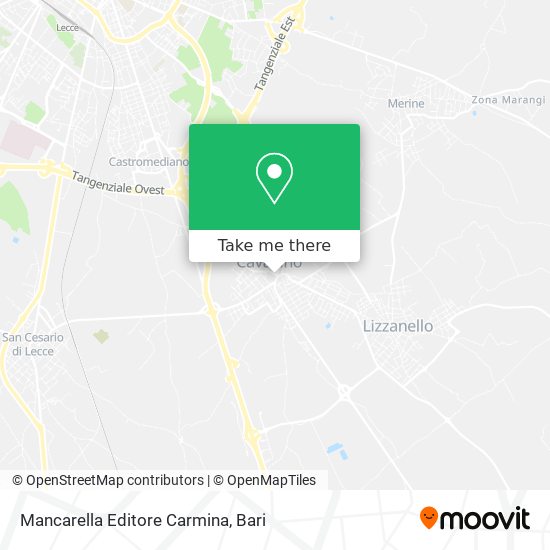 Mancarella Editore Carmina map