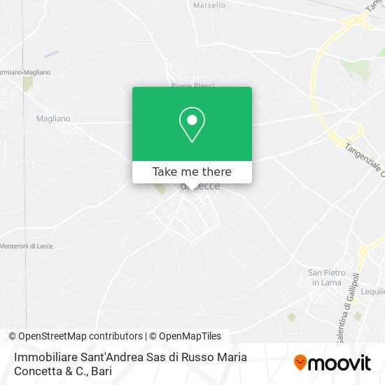 Immobiliare Sant'Andrea Sas di Russo Maria Concetta & C. map