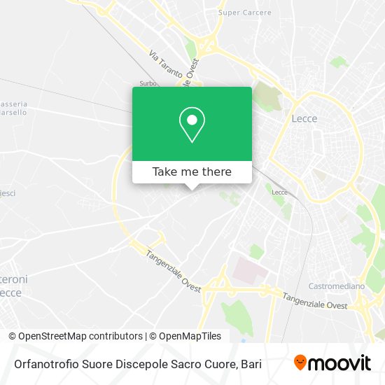 Orfanotrofio Suore Discepole Sacro Cuore map