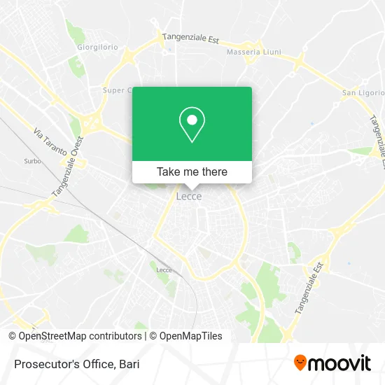 Prosecutor's Office map