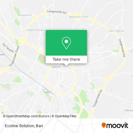 Ecoline Solution map