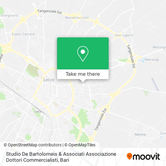 Studio De Bartolomeis & Associati Associazione Dottori Commercialisti map