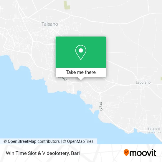 Win Time Slot & Videolottery map