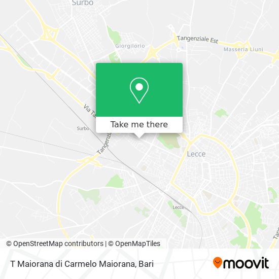 T Maiorana di Carmelo Maiorana map