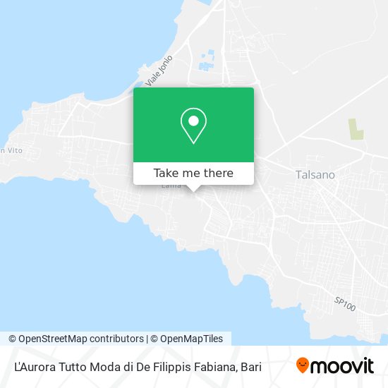 L'Aurora Tutto Moda di De Filippis Fabiana map