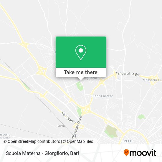 Scuola Materna - Giorgilorio map