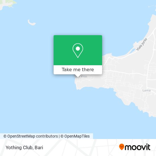 Yothing Club map