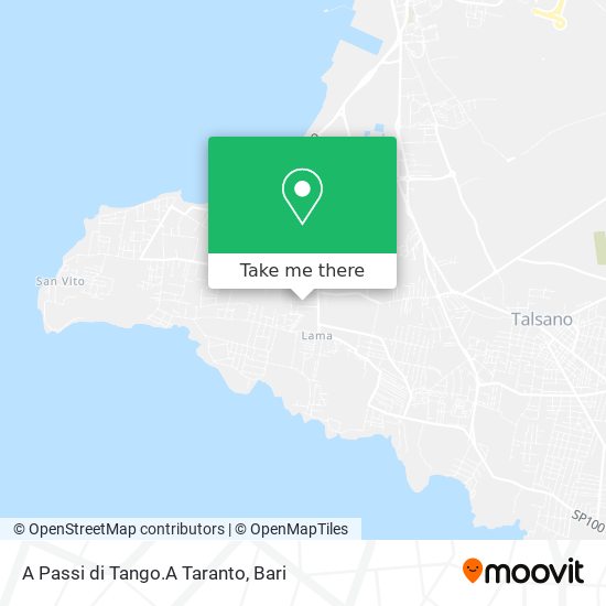 A Passi di Tango.A Taranto map