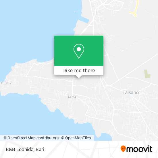 B&B Leonida map