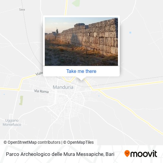 Parco Archeologico delle Mura Messapiche map