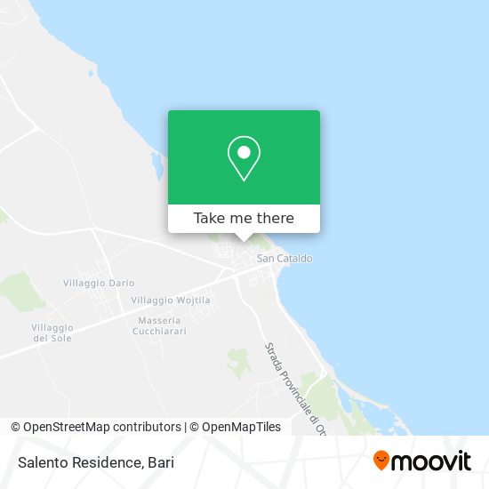 Salento Residence map