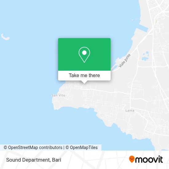 Sound Department map