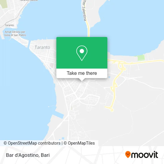Bar d'Agostino map