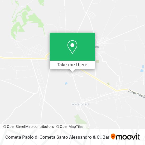 Cometa Paolo di Cometa Santo Alessandro & C. map