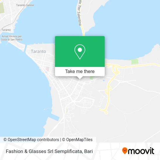 Fashion & Glasses Srl Semplificata map
