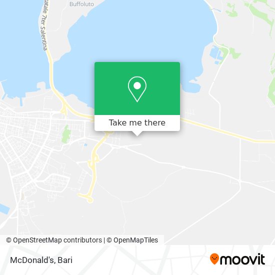 McDonald's map