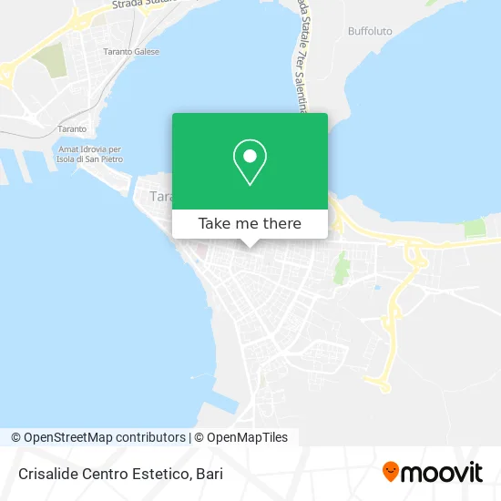 Crisalide Aesthetic Center map